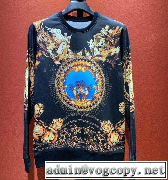 今流行りの最新コレクション ヴェルサーチVERSACE プルオーバーパーカー 2019年の夏のマスト