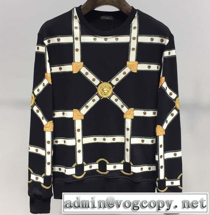 プルオーバーパーカー 2色可選 人気夏ファションおすすめ 2019年春夏シーズンの人気 ヴェルサーチVERSACE