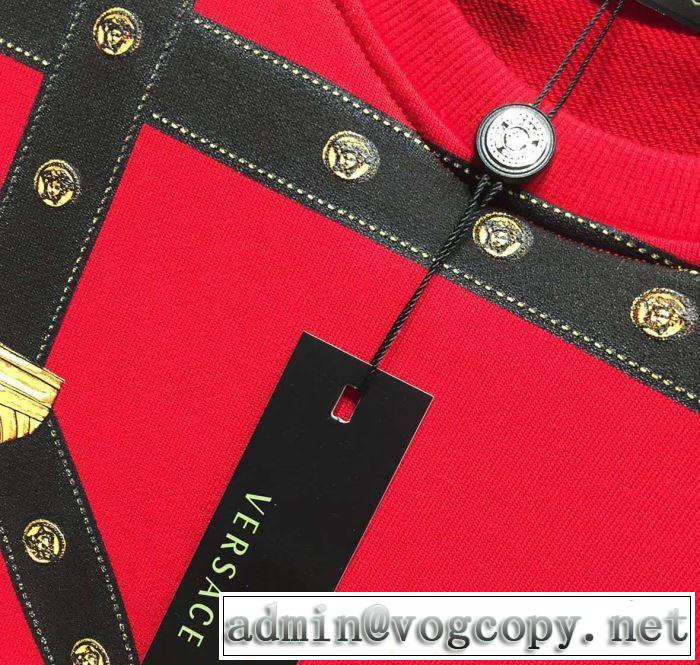 プルオーバーパーカー 2色可選 人気夏ファションおすすめ 2019年春夏シーズンの人気 ヴェルサーチVERSACE