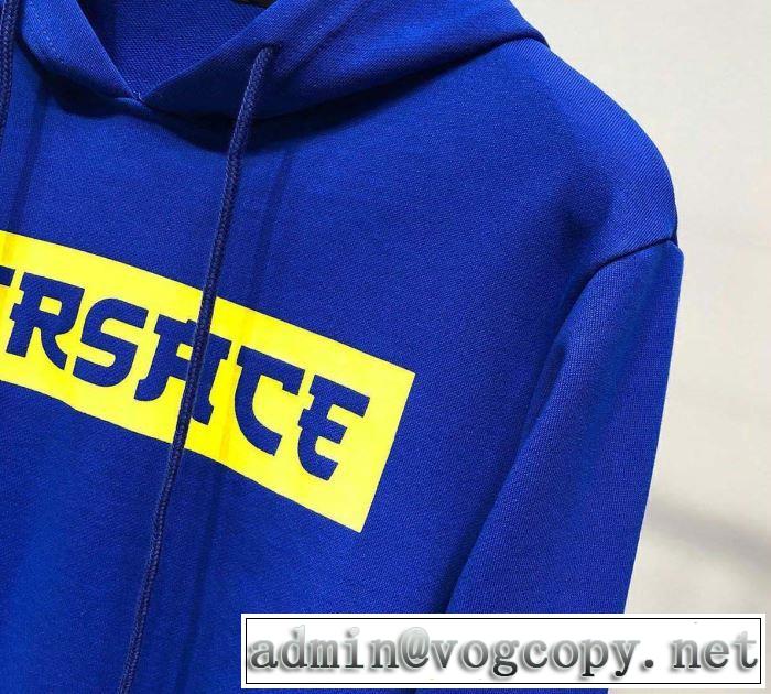 2色可選 パーカー  ヴェルサーチVERSACE 【2019春夏】最新コレクション 人気ストリートブランド新品