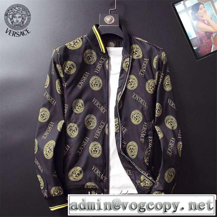 今年の流行りファション ヴェルサーチ VERSACE ブルゾン 2色可選 2019-20秋冬取り入れやすい