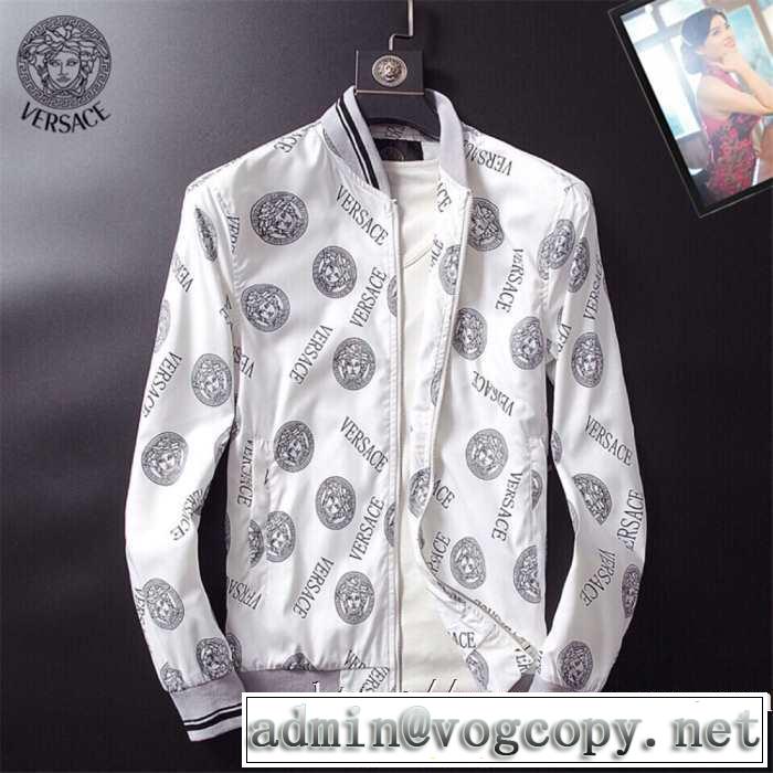 今年の流行りファション ヴェルサーチ VERSACE ブルゾン 2色可選 2019-20秋冬取り入れやすい