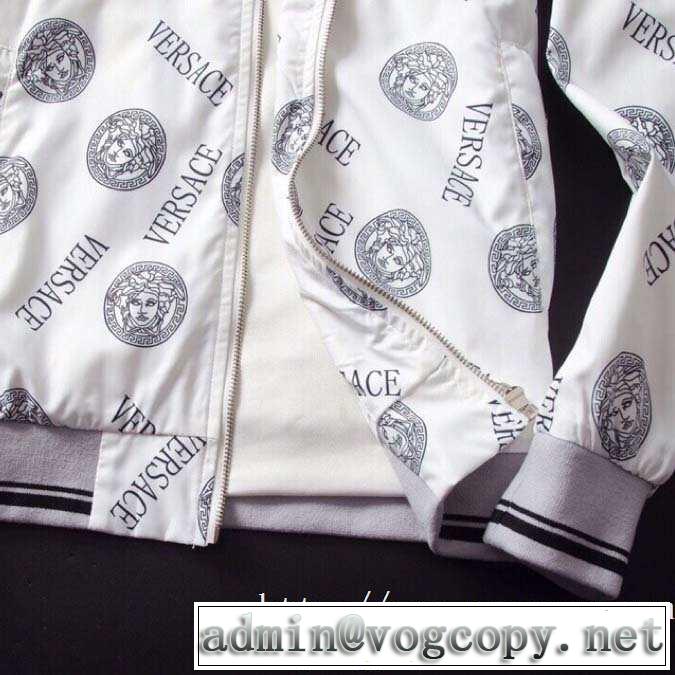 今年の流行りファション ヴェルサーチ VERSACE ブルゾン 2色可選 2019-20秋冬取り入れやすい
