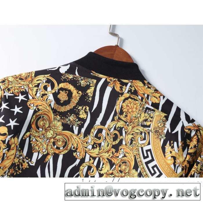 素敵続くトレンド 速報！2019年秋ファッショントレンド ヴェルサーチ VERSACE  ブルゾン