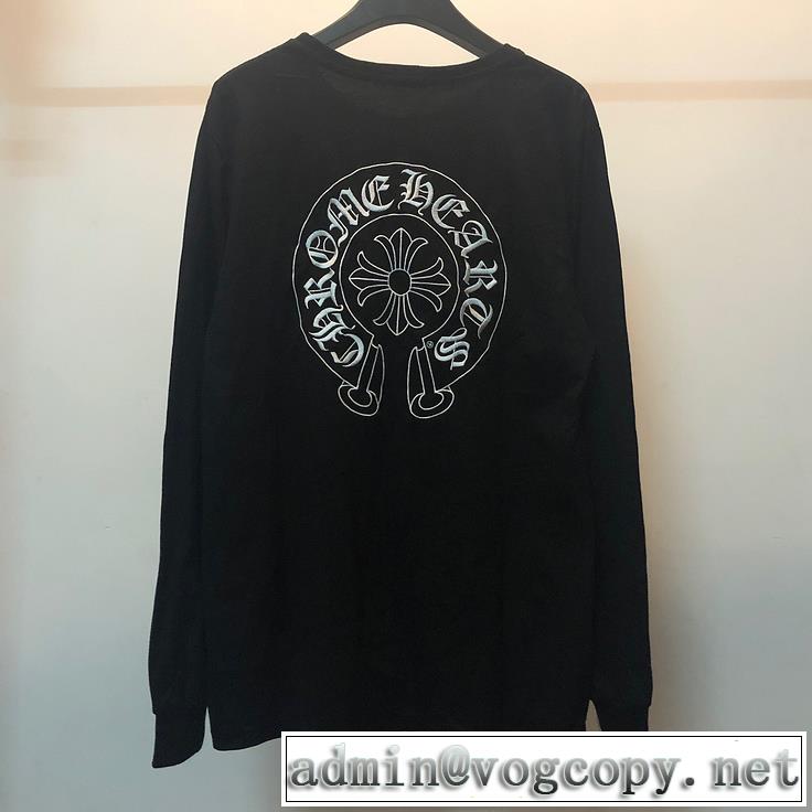 クロムハーツ 3色可選 ストリート感あふれ CHROME HEARTS 長袖 /ロンT 普段使いにも最適なアイテム