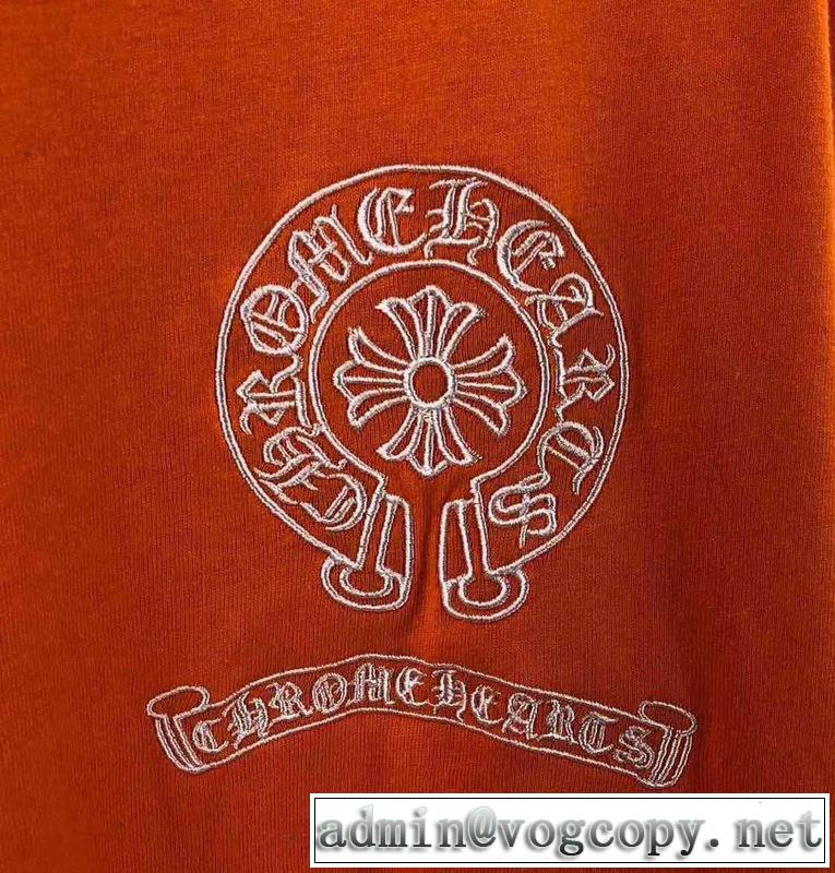 クロムハーツ 3色可選 ストリート感あふれ CHROME HEARTS 長袖 /ロンT 普段使いにも最適なアイテム
