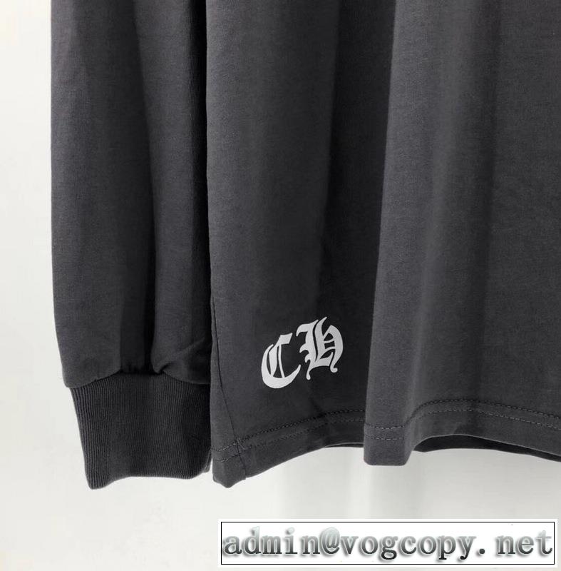 長袖 /ロンT ストリート系に大人気 クロムハーツ CHROME HEARTS どのアイテムも手頃な価格で