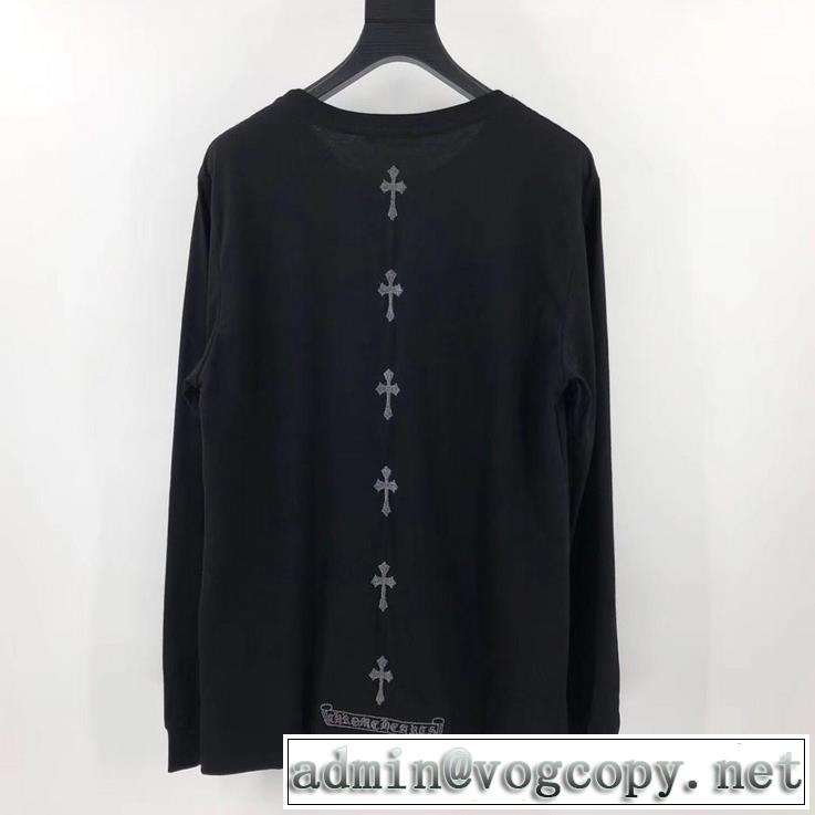 2020春新作 2色可選 長袖 /ロンT トレンド最先端のアイテム クロムハーツ CHROME HEARTS