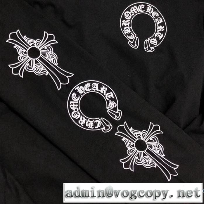 2色可選 CHROME HEARTS ファッションに取り入れよう クロムハーツ 2020話題の商品  長袖 /ロンT