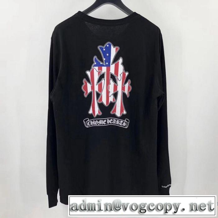 長袖 /ロンT 2色可選 飽きもこないデザイン クロムハーツ CHROME HEARTS 今季の主力おすすめ