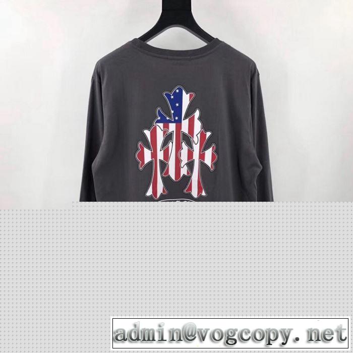 長袖 /ロンT 2色可選 飽きもこないデザイン クロムハーツ CHROME HEARTS 今季の主力おすすめ