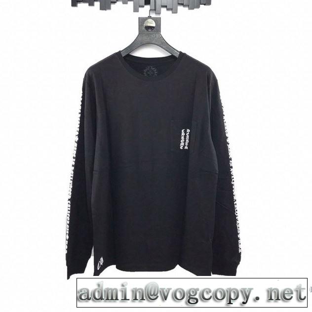 クロムハーツ 2色可選 今年の春トレンド CHROME HEARTS 長袖 /ロンT 驚きのプライス