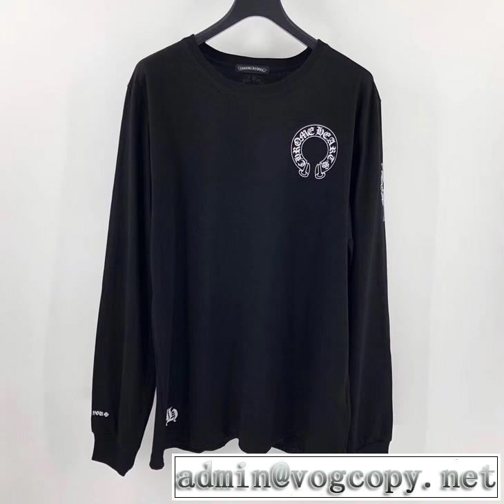 2色可選 長袖 /ロンT おしゃれに大人の必見 クロムハーツ CHROME HEARTS 20SS☆送料込