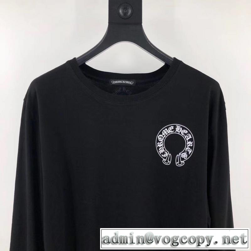 2色可選 長袖 /ロンT おしゃれに大人の必見 クロムハーツ CHROME HEARTS 20SS☆送料込