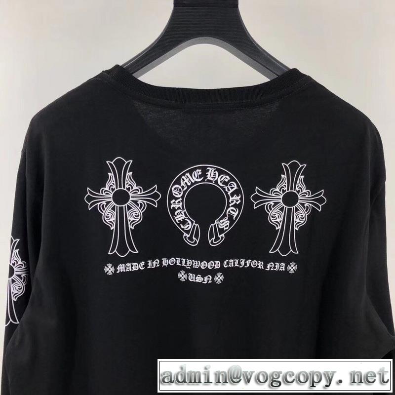 2色可選 長袖 /ロンT おしゃれに大人の必見 クロムハーツ CHROME HEARTS 20SS☆送料込