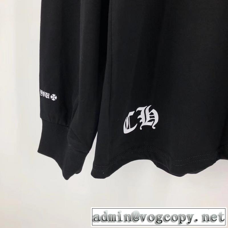 2色可選 長袖 /ロンT おしゃれに大人の必見 クロムハーツ CHROME HEARTS 20SS☆送料込