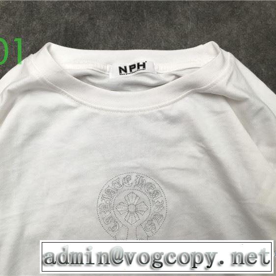 20SSトレンド  長袖 /ロンT 2色可選 確定となる上品 クロムハーツ CHROME HEARTS