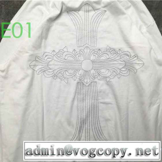 20SSトレンド  長袖 /ロンT 2色可選 確定となる上品 クロムハーツ CHROME HEARTS