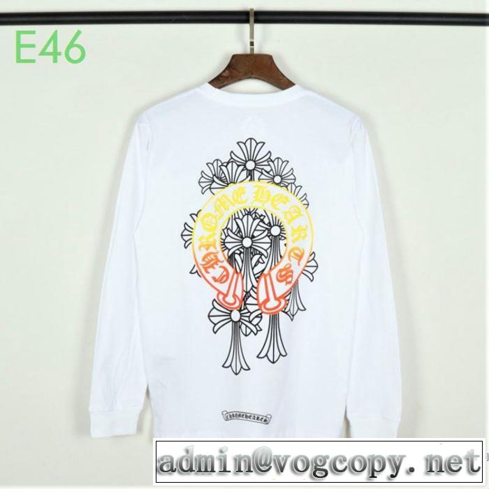 最先端のスタイル 2色可選 クロムハーツ 注目度が上昇中 CHROME HEARTS 長袖 /ロンT2020SS人気