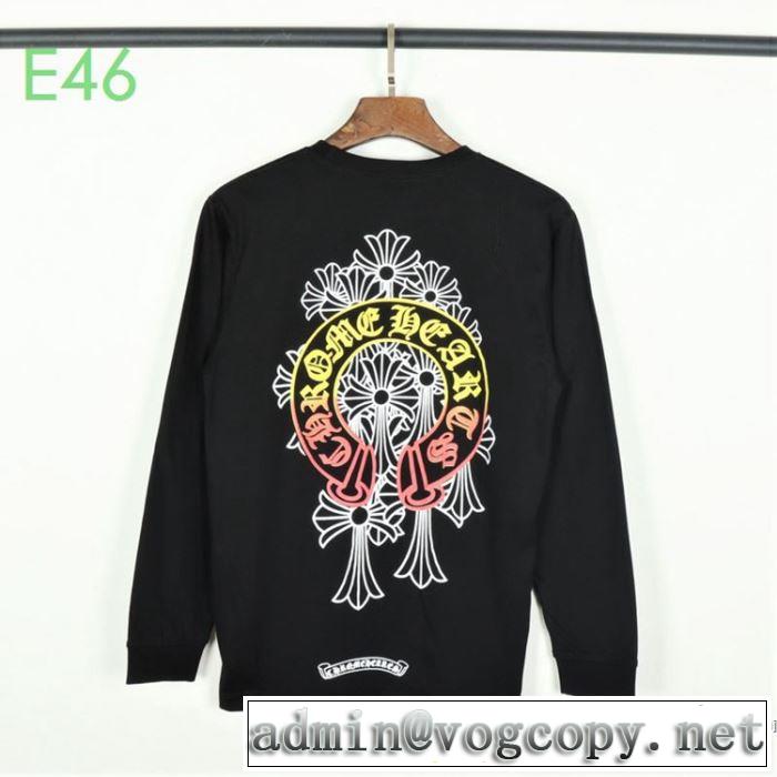 最先端のスタイル 2色可選 クロムハーツ 注目度が上昇中 CHROME HEARTS 長袖 /ロンT2020SS人気
