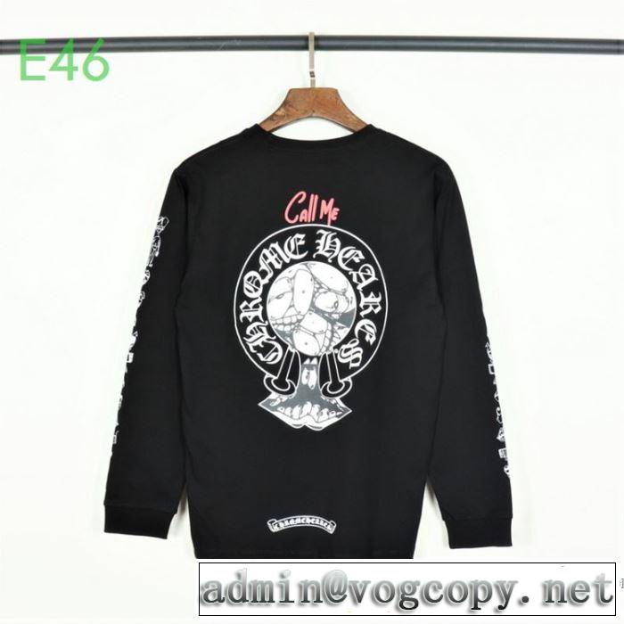 2色可選 エレガントな雰囲気 2色可選 長袖 /ロンT 2年以上連続１位獲得 クロムハーツ CHROME HEARTS
