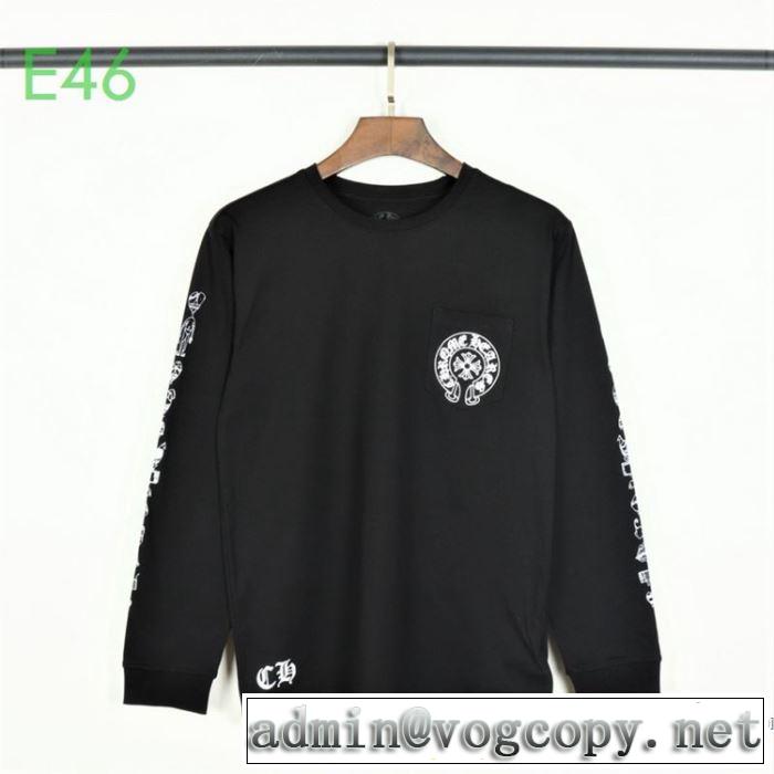 2色可選 エレガントな雰囲気 2色可選 長袖 /ロンT 2年以上連続１位獲得 クロムハーツ CHROME HEARTS