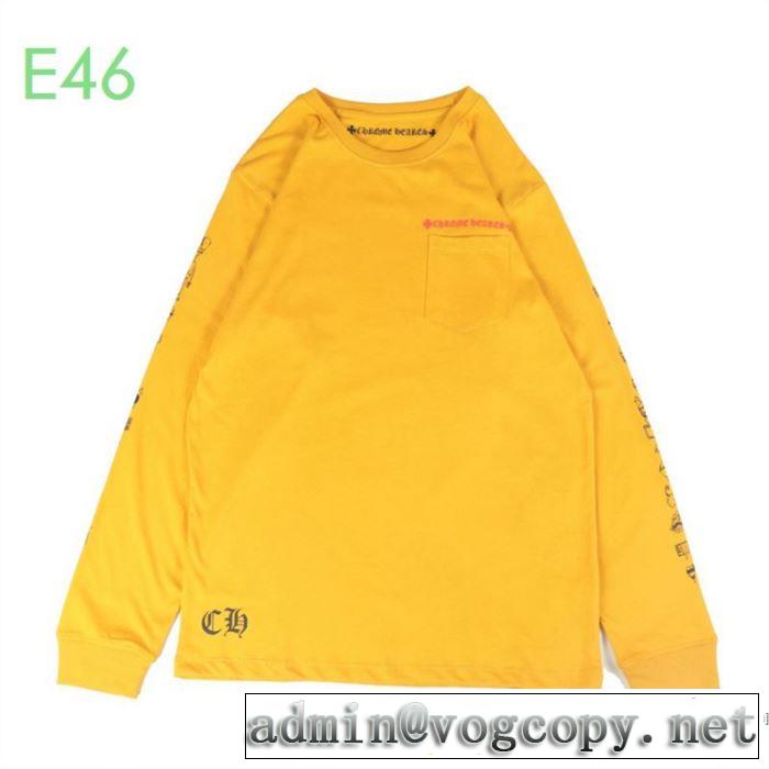 安心安全人気通販 クロムハーツ CHROME HEARTS 長袖 /ロンT ストリート界隈でも人気