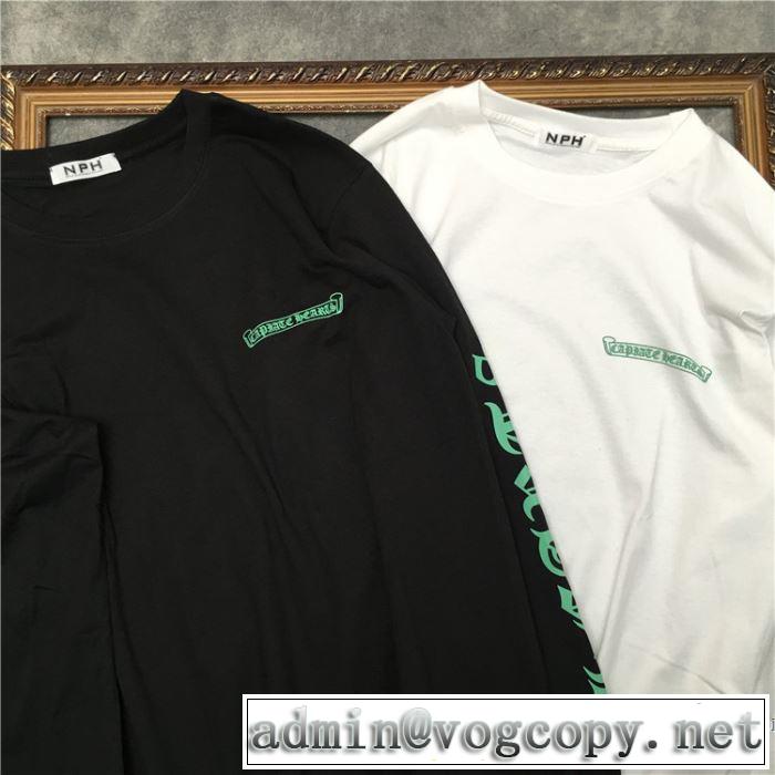 20新作です クロムハーツ2色可選  CHROME HEARTS 長袖 /ロンT ファッショニスタを中心に新品が非常に人気