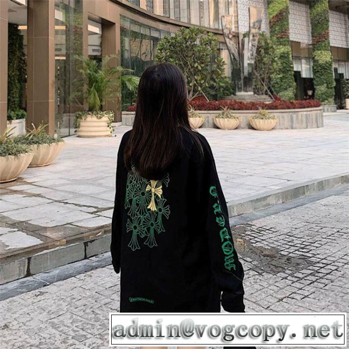 20新作です クロムハーツ2色可選  CHROME HEARTS 長袖 /ロンT ファッショニスタを中心に新品が非常に人気
