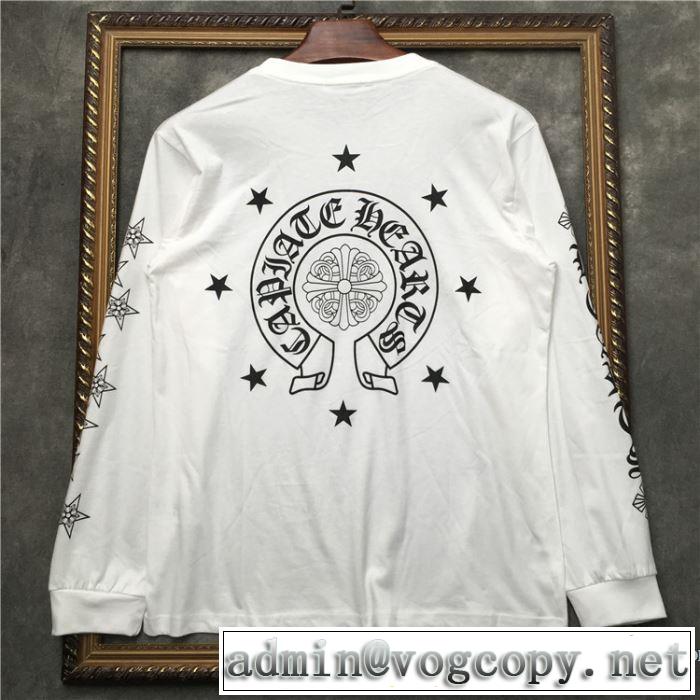 2色可選 お値段もお求めやすい 長袖 /ロンT 限定アイテム特集 クロムハーツ CHROME HEARTS