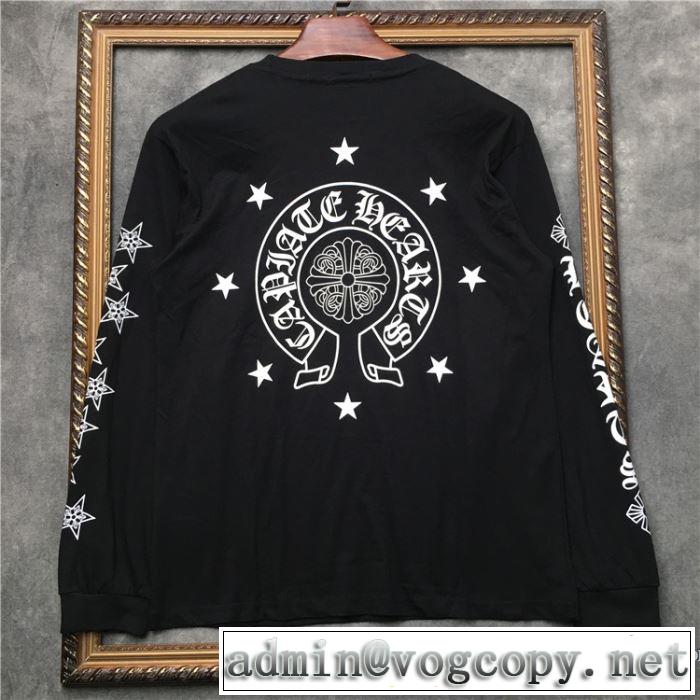 2色可選 お値段もお求めやすい 長袖 /ロンT 限定アイテム特集 クロムハーツ CHROME HEARTS
