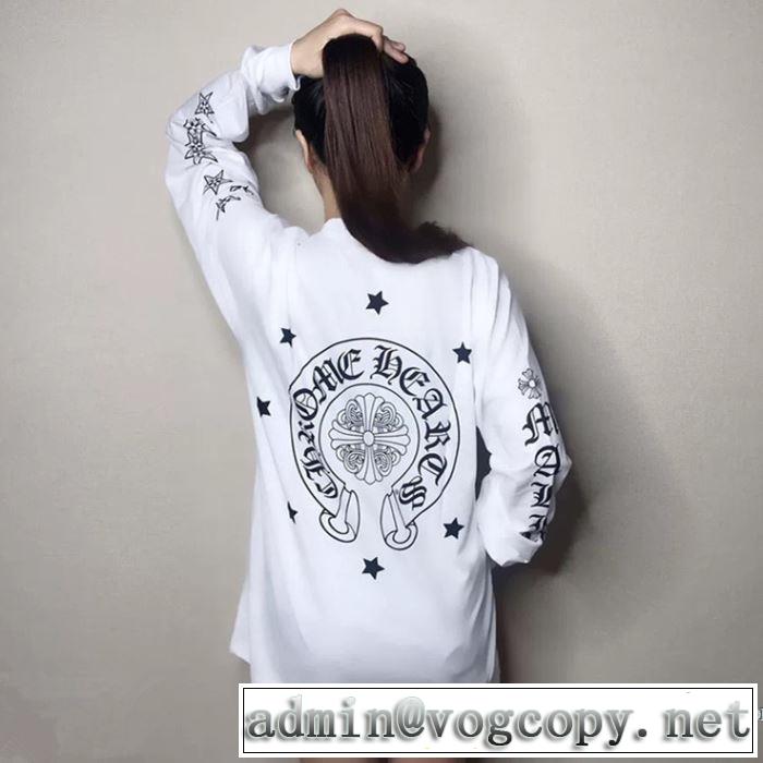 2色可選 お値段もお求めやすい 長袖 /ロンT 限定アイテム特集 クロムハーツ CHROME HEARTS
