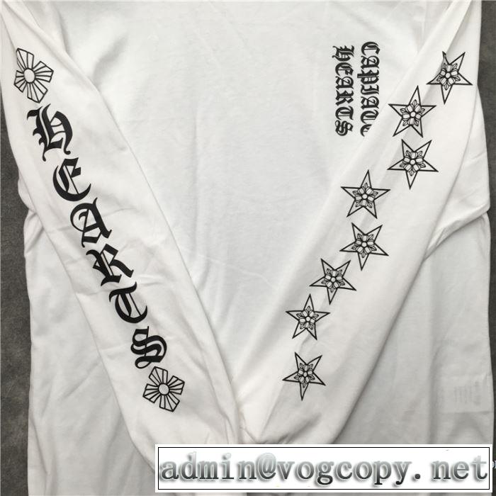2色可選 お値段もお求めやすい 長袖 /ロンT 限定アイテム特集 クロムハーツ CHROME HEARTS