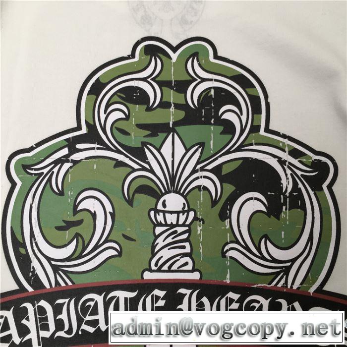 2色可選 今なお素敵なアイテムだ 半袖Tシャツ クロムハーツ CHROME HEARTS 大人の新作こそ