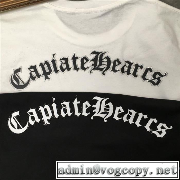CHROME HEARTS 2色可選 普段のファッション 半袖Tシャツ クロムハーツ  大人気のブランドの新作