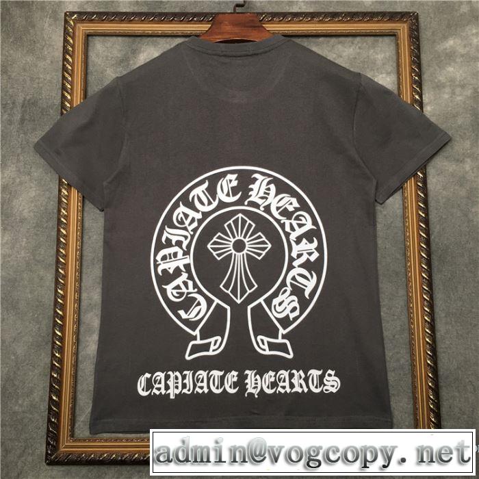 半袖Tシャツ 取り入れやすい クロムハーツ確定となる上品  CHROME HEARTS 20SSトレンド