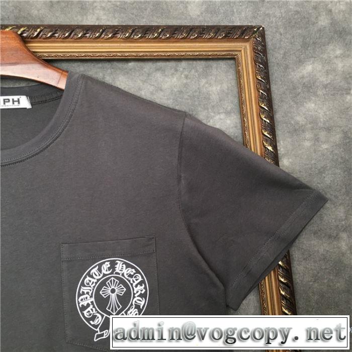 半袖Tシャツ 取り入れやすい クロムハーツ確定となる上品  CHROME HEARTS 20SSトレンド