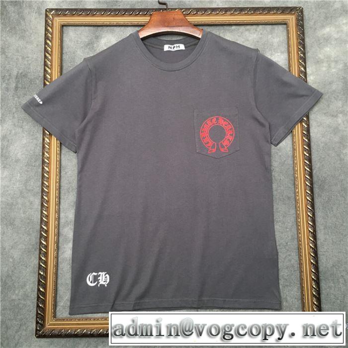 クロムハーツ CHROME HEARTS  手頃価格でカブり知らず 半袖Tシャツ 限定アイテムが登場