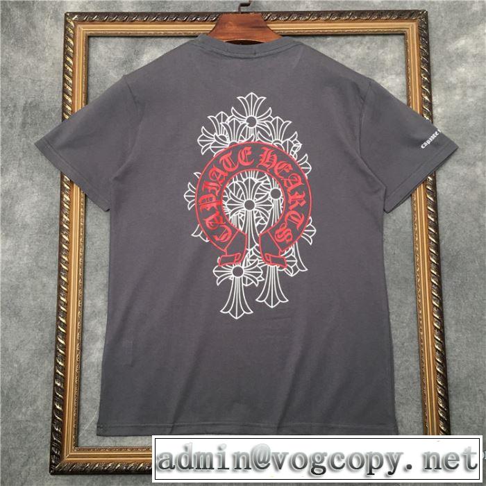 クロムハーツ CHROME HEARTS  手頃価格でカブり知らず 半袖Tシャツ 限定アイテムが登場