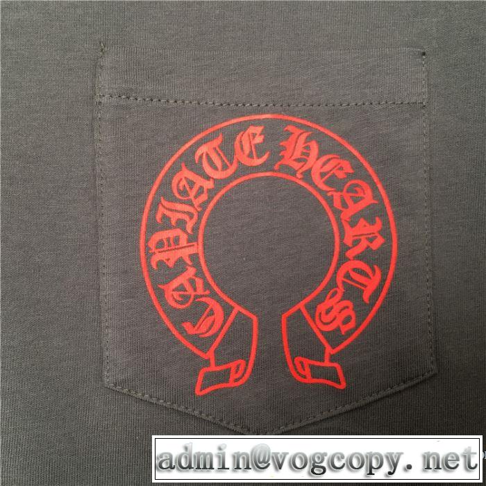 クロムハーツ CHROME HEARTS  手頃価格でカブり知らず 半袖Tシャツ 限定アイテムが登場
