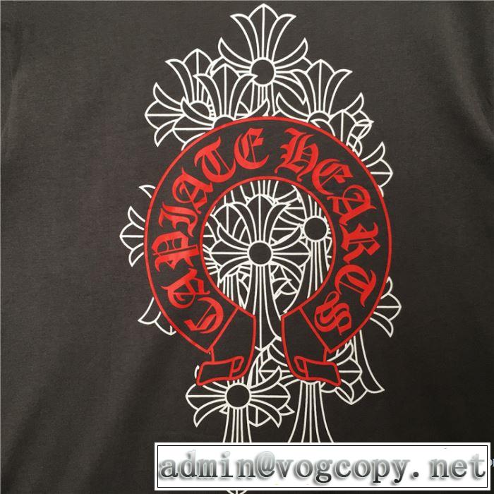 クロムハーツ CHROME HEARTS  手頃価格でカブり知らず 半袖Tシャツ 限定アイテムが登場