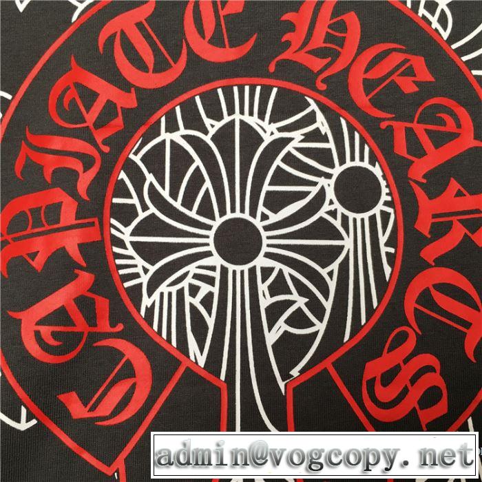 クロムハーツ CHROME HEARTS  手頃価格でカブり知らず 半袖Tシャツ 限定アイテムが登場
