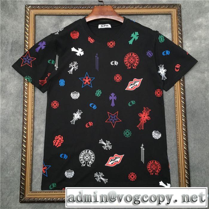 限定色がお目見え 2色可選 半袖Tシャツ クロムハーツ 人気ランキング最高 CHROME HEARTS