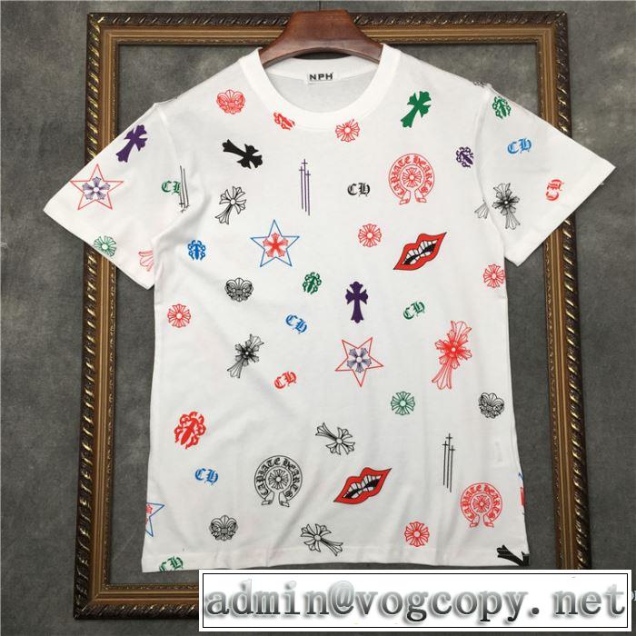 限定色がお目見え 2色可選 半袖Tシャツ クロムハーツ 人気ランキング最高 CHROME HEARTS