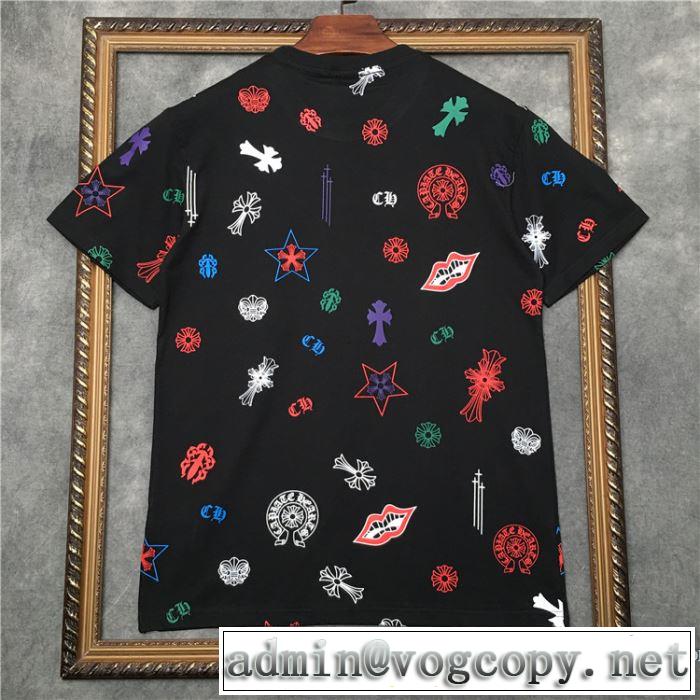 限定色がお目見え 2色可選 半袖Tシャツ クロムハーツ 人気ランキング最高 CHROME HEARTS