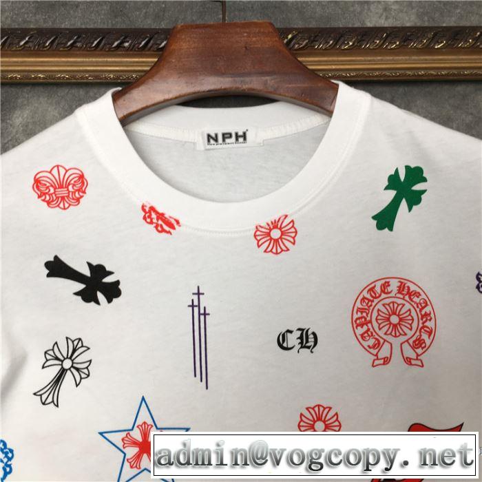限定色がお目見え 2色可選 半袖Tシャツ クロムハーツ 人気ランキング最高 CHROME HEARTS