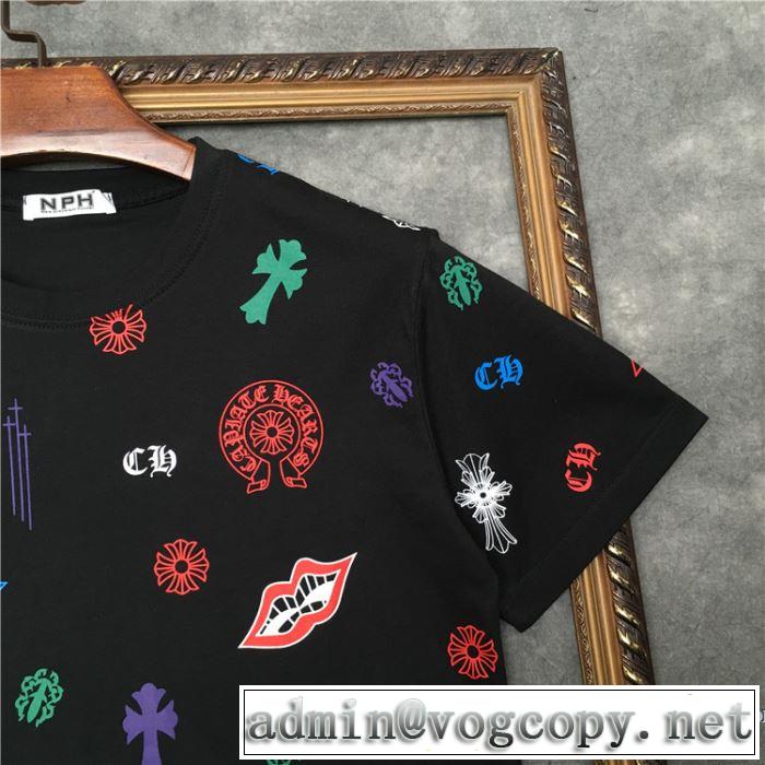 限定色がお目見え 2色可選 半袖Tシャツ クロムハーツ 人気ランキング最高 CHROME HEARTS