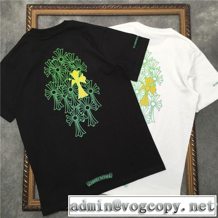 2色可選 2020年春夏コレクション CHROME HEARTS 着こなしを楽しむ 半袖Tシャツ クロムハーツ