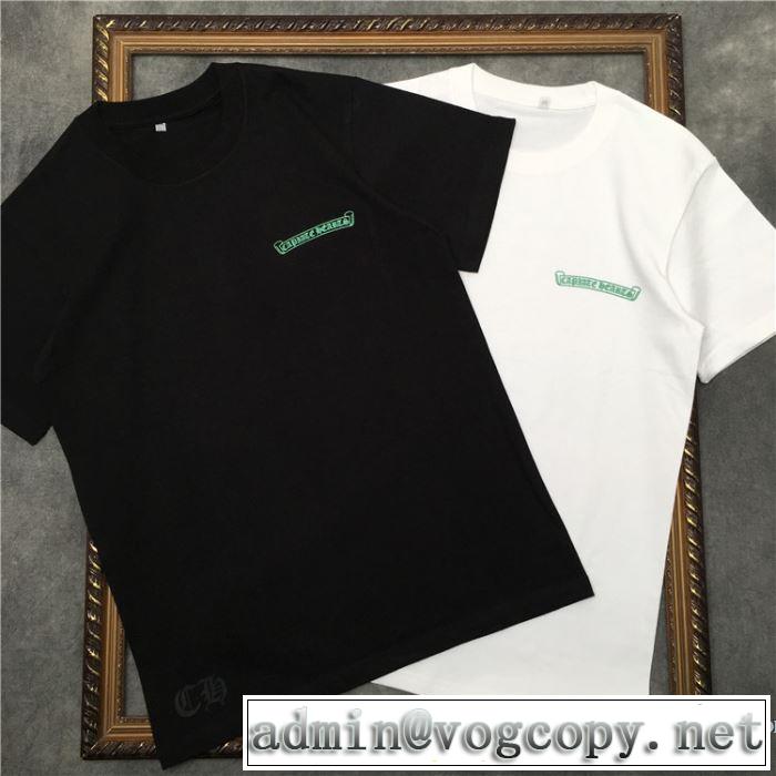 2色可選 2020年春夏コレクション CHROME HEARTS 着こなしを楽しむ 半袖Tシャツ クロムハーツ