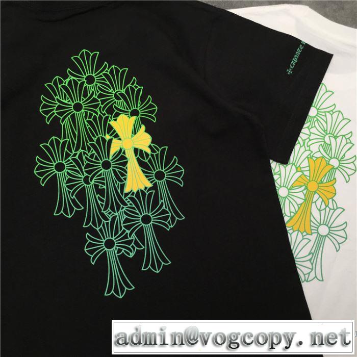 2色可選 2020年春夏コレクション CHROME HEARTS 着こなしを楽しむ 半袖Tシャツ クロムハーツ